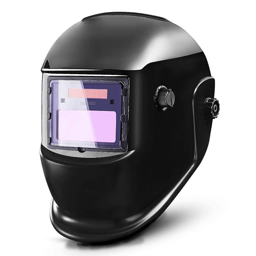 Amazon.co.jp: DEKOPRO 自動遮光溶接ヘルメット MiG、TIG、研削